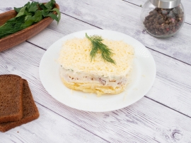 Салат Изысканный (слоями)