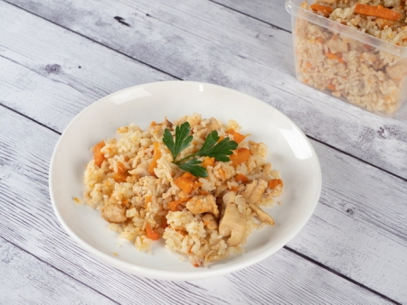 Плов с курицей