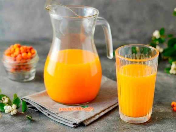 Морс облепиховый