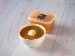 Щи по-уральски со сметаной