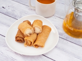 Блинчики с творогом