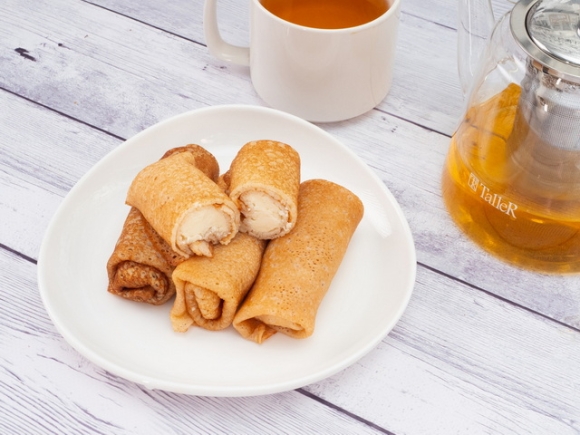 Блинчики с творогом